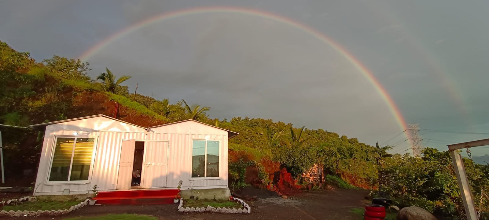 Wintry Mountain Landscape
